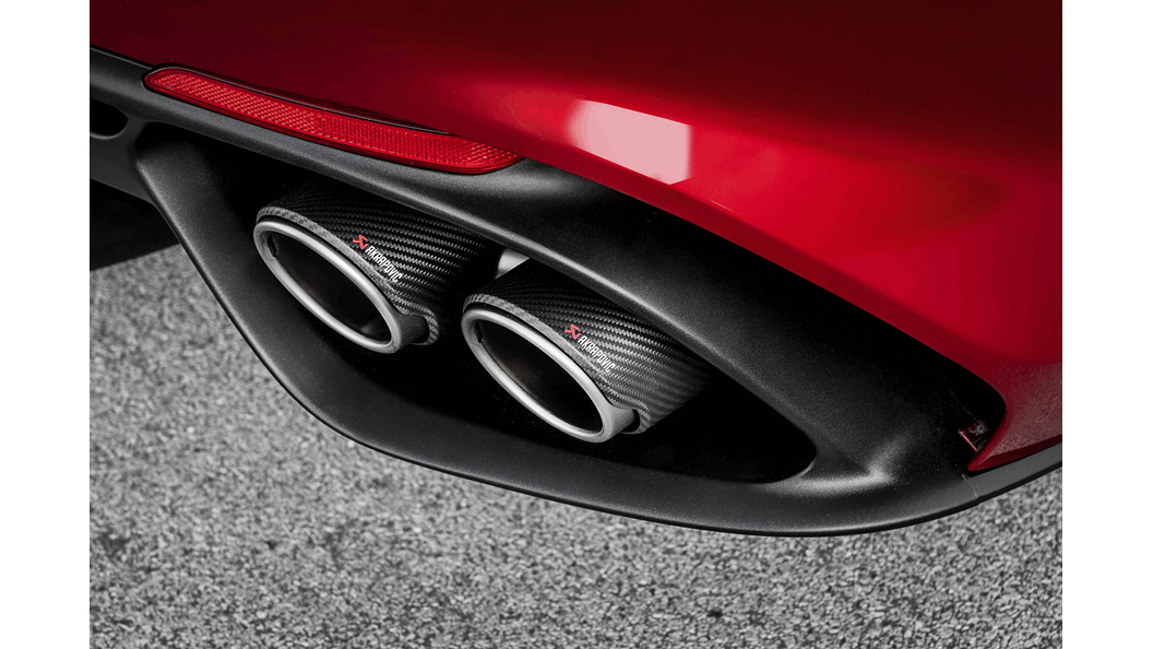 AKRAPOVIC S-AR/TI/1H Evolution Line (Titanium) ALFA ROMEO Giulia Quadrifoglio 2016-2019 ECE Type Approval Photo-4 