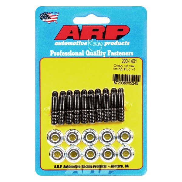 ARP 200-1401 Timing Cover Stud Kit Chevy V8 hex Photo-0 