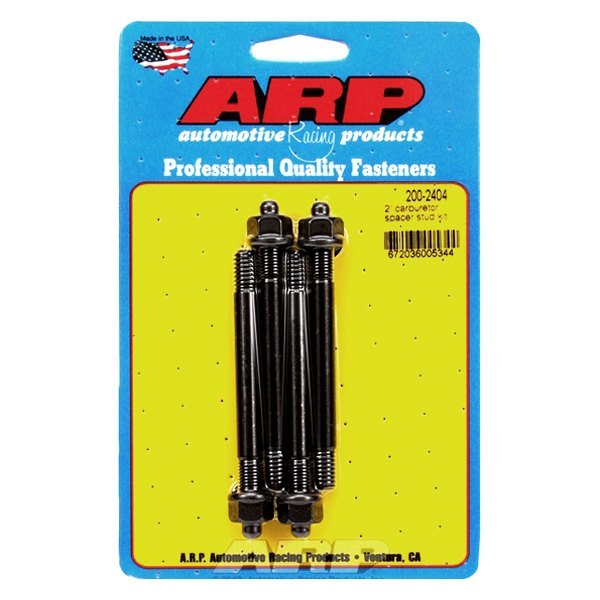 ARP 200-2404 Carburetor Stud Kit 2" spacer. 8740. hex Photo-0 