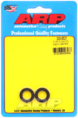 ARP 200-8521 Washer Kit 7/16" ID 3/4" OD black oxide washers Photo-0 