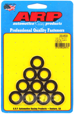 ARP 200-8533 Washer Kit 1/2" ID 7/8" OD chamfer black oxide washers Photo-0 