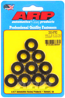 ARP 200-8762 Washer Kit M9 ID .812" OD black oxide washers Photo-0 