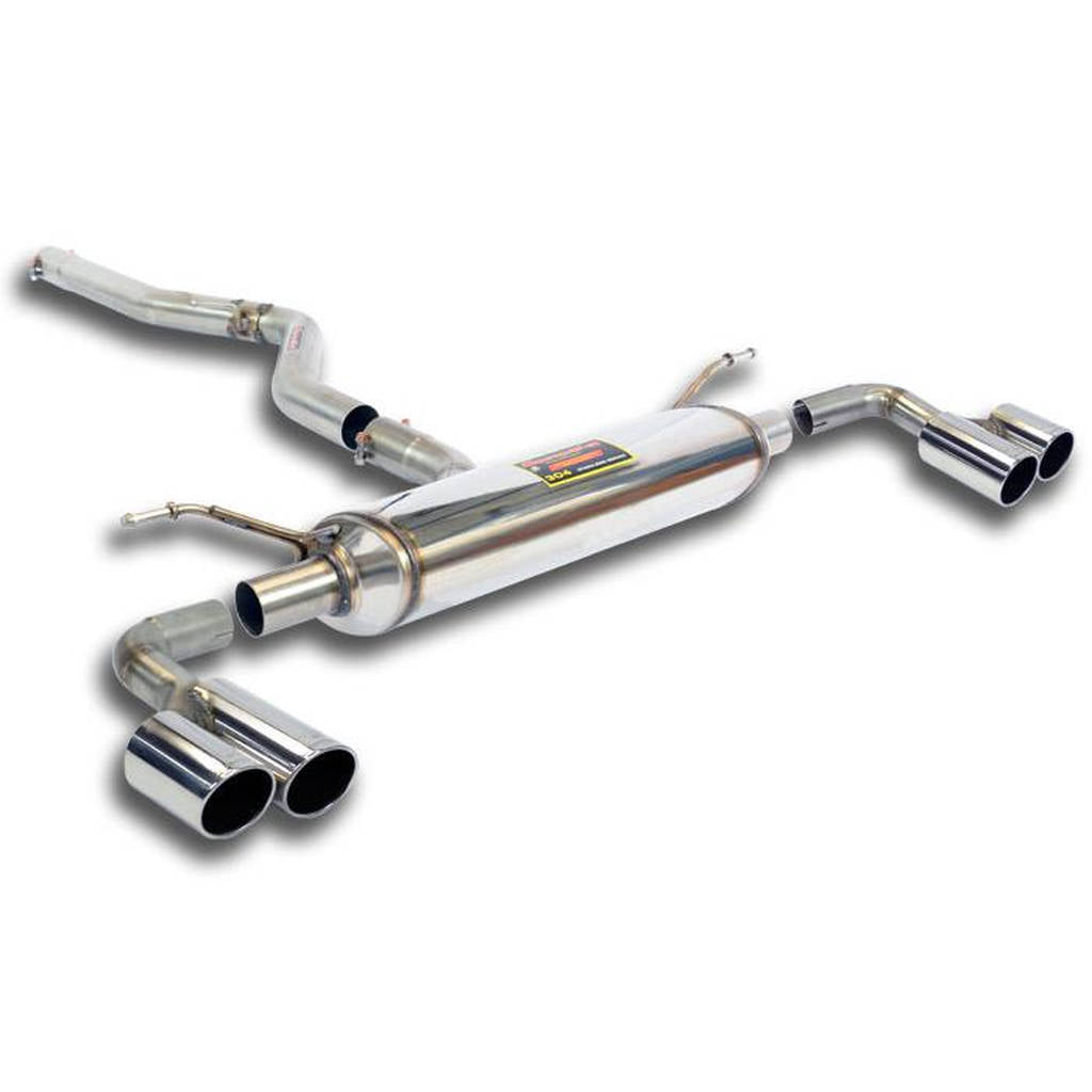 SUPERSPRINT 523806 Connecting pipe + rear exhaust Right OO80 - Left OO80 BMW F30/F31 2012 -> 2015 Photo-0 