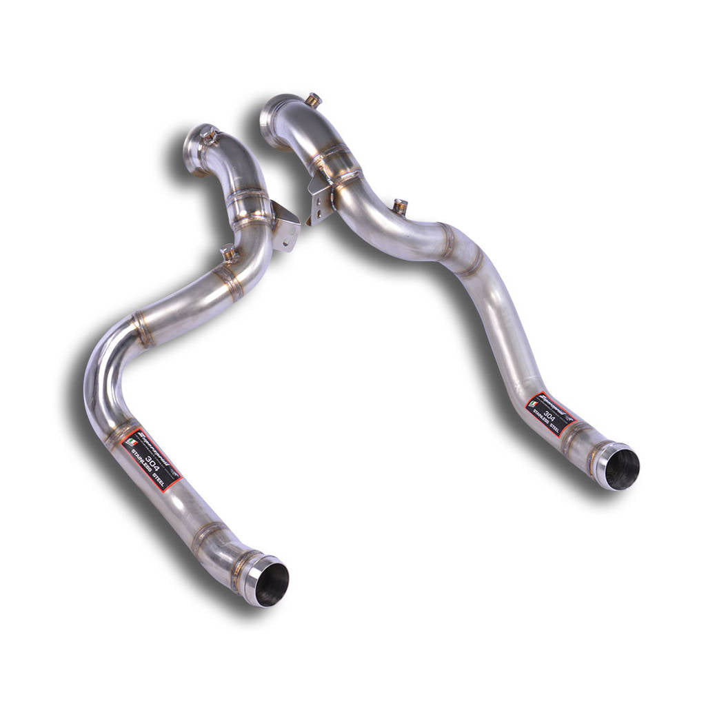SUPERSPRINT 721911 Downpipe kit Right + Left (Replaces catalytic converter) MERCEDES-Benz W205С/X253 AMG Photo-0 