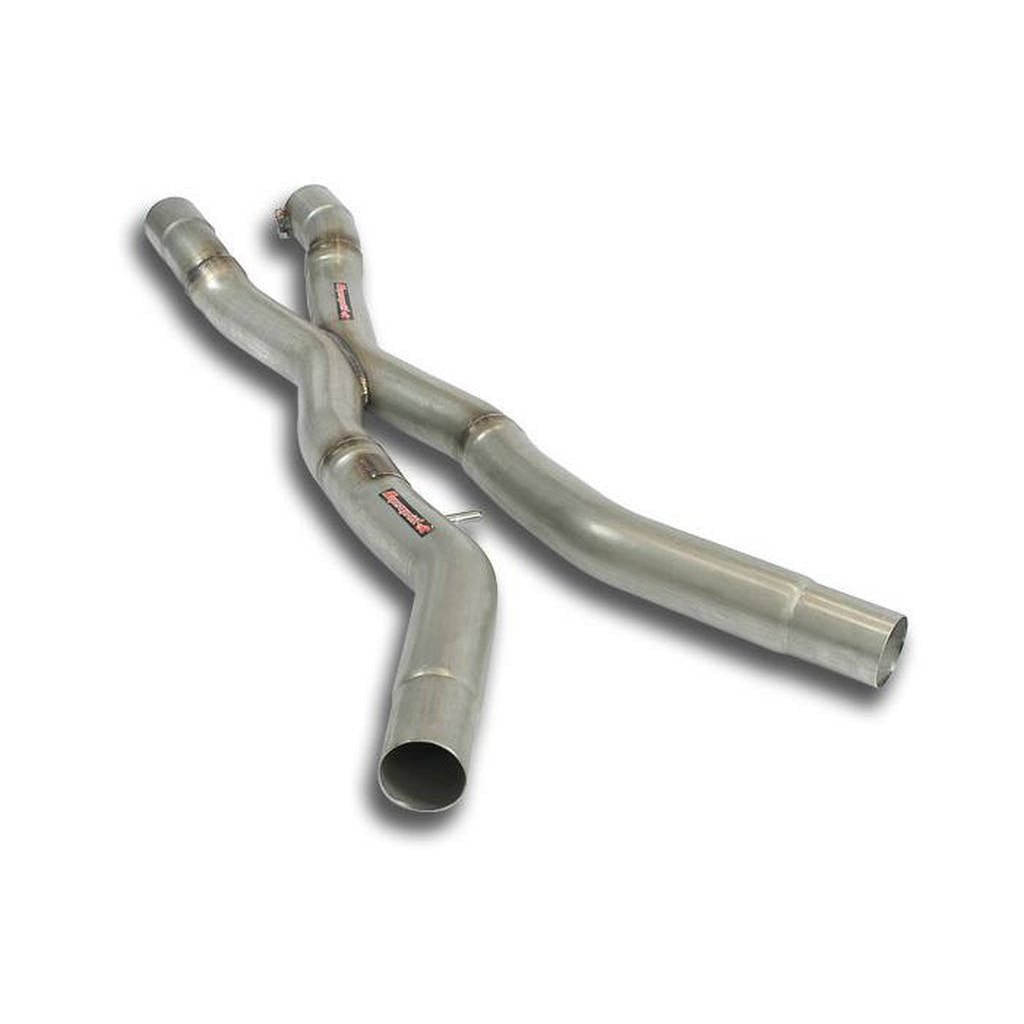 SUPERSPRINT 391613 Central pipes Kit Right - Left "X-Pipe" FERRARI Photo-0 