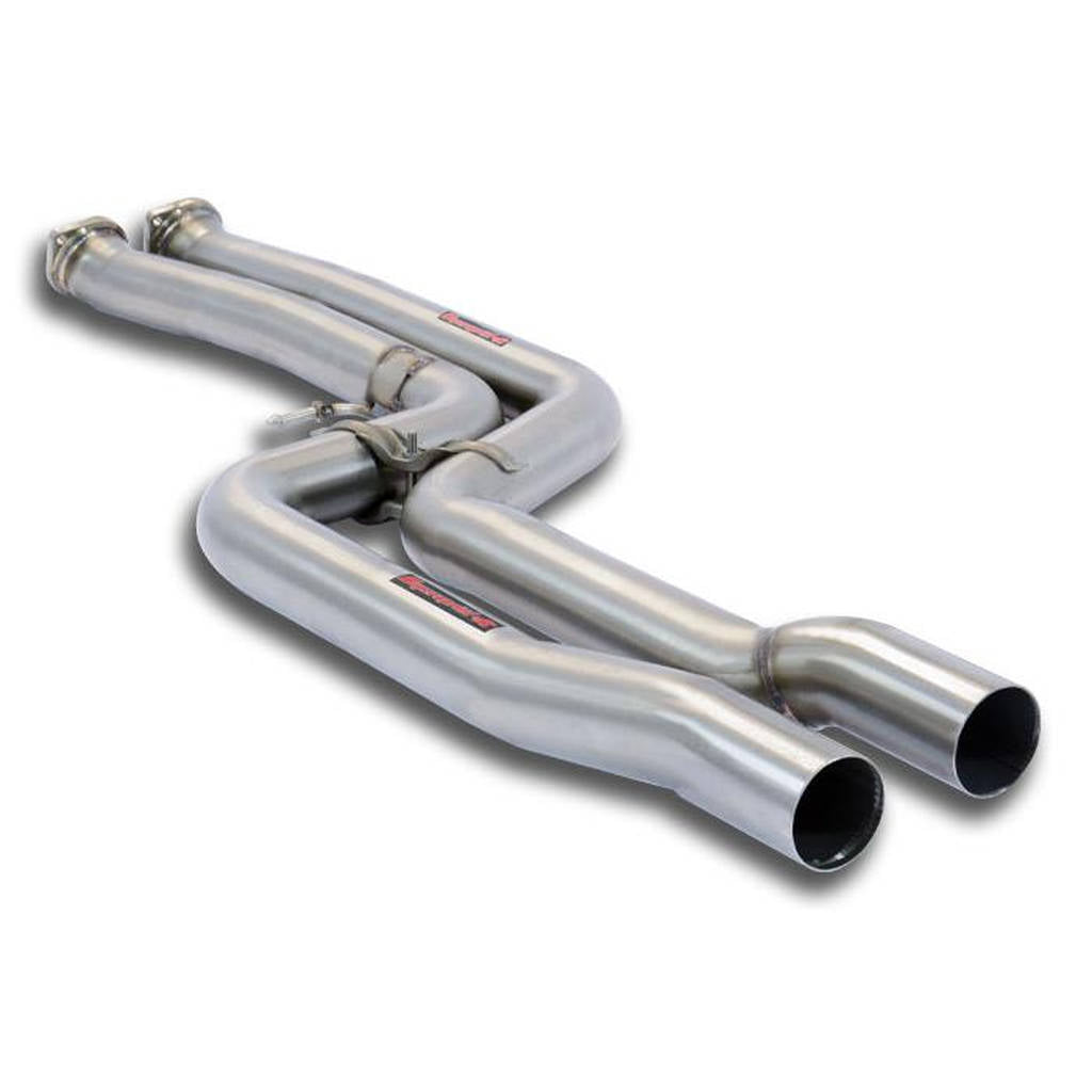 SUPERSPRINT 989612 Front pipes Kit (Replace main kats) Right + Left BMW F80 M3 Photo-0 