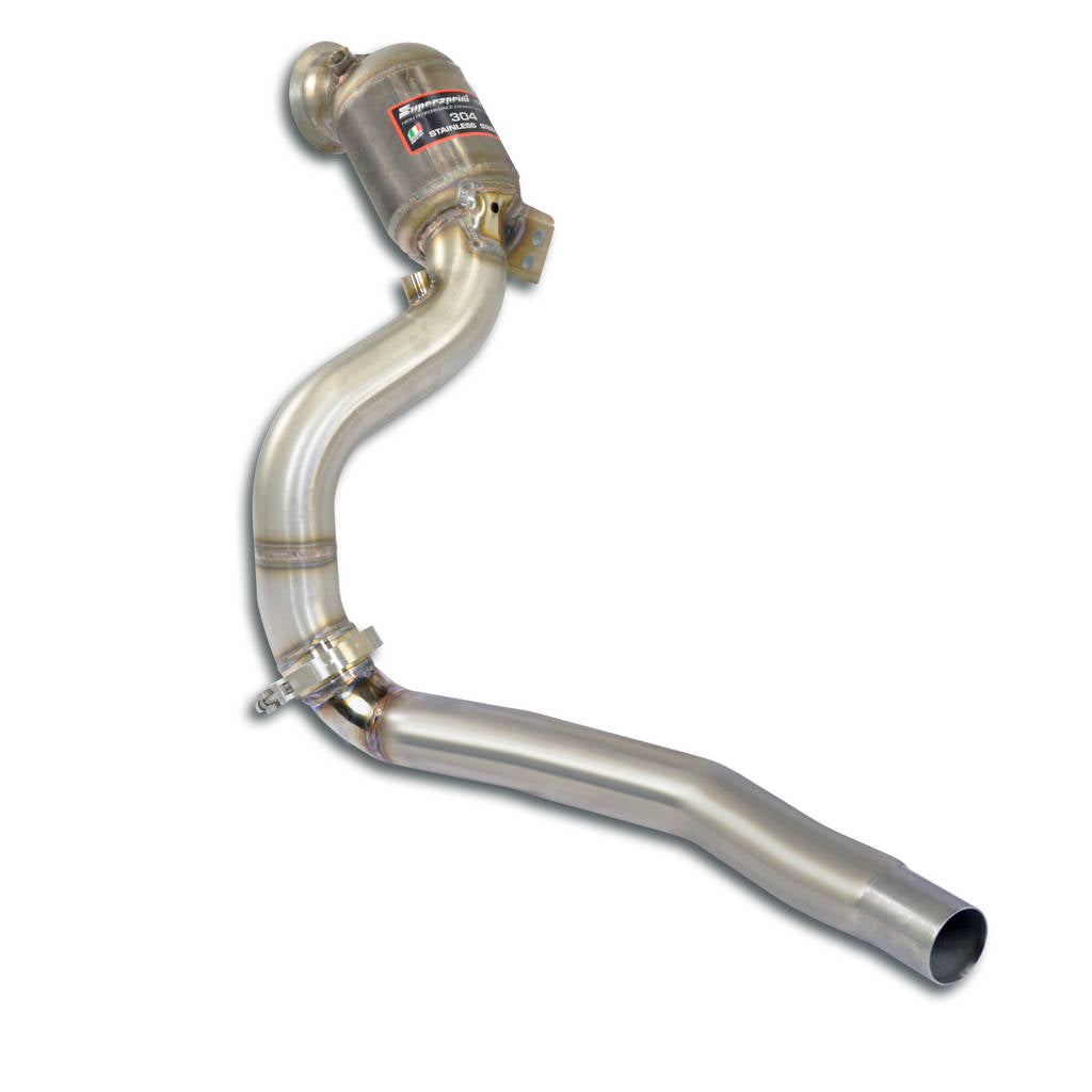 SUPERSPRINT 722341 Downpipe Left + Metallic pre-catalytic converter - (Replaces 2°catalytic converte Photo-0 
