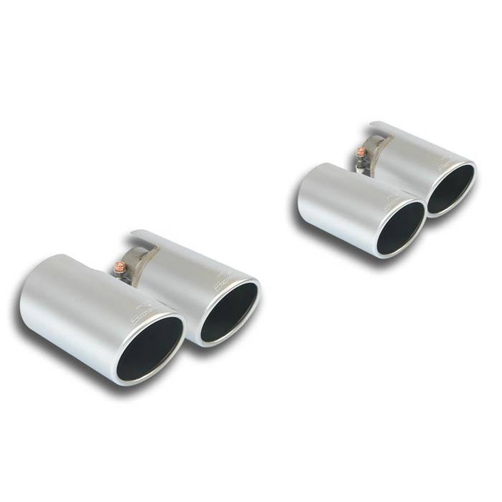 SUPERSPRINT 989656 Endpipes "Satin" kit OO90 Right - OO90 Left BMW F80 M3 Photo-0 
