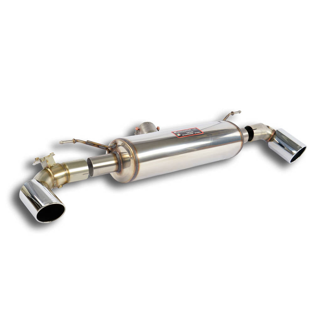SUPERSPRINT 523024 Rear exhaust Right O100 - Left O100 with valve BMW F20/F21 -> 2015 Photo-0 