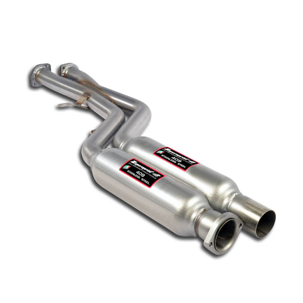 SUPERSPRINT 783842 Front exhaust STEEL 409 BMW E34 M5 Photo-0 