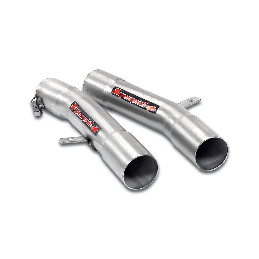 SUPERSPRINT 787422 Connecting Pipes Kit for OEM front exhaust BMW E46 Photo-0 