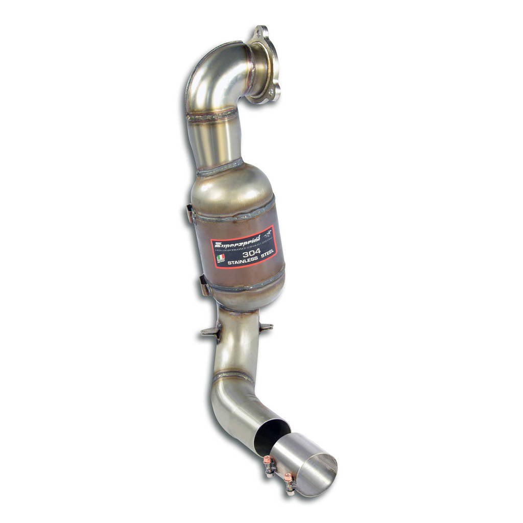 SUPERSPRINT 722041 Downpipe + Metallic catalytic converter 200CPSI (Euro 5) MERCEDES-Benz C117 CLA Photo-0 