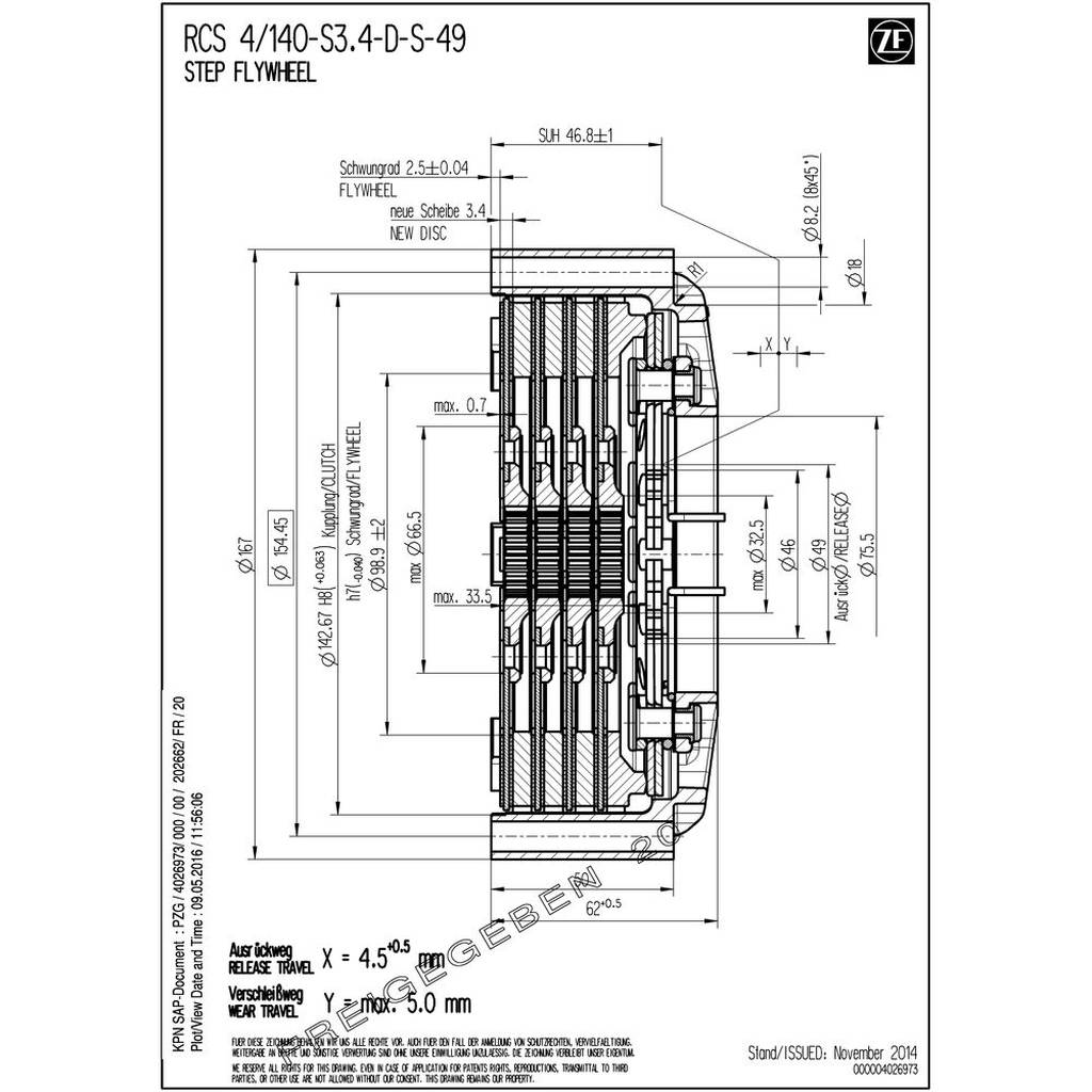 SACHS PERFORMANCE 003072000170 Clutch Housing RCS 140 Photo-1 