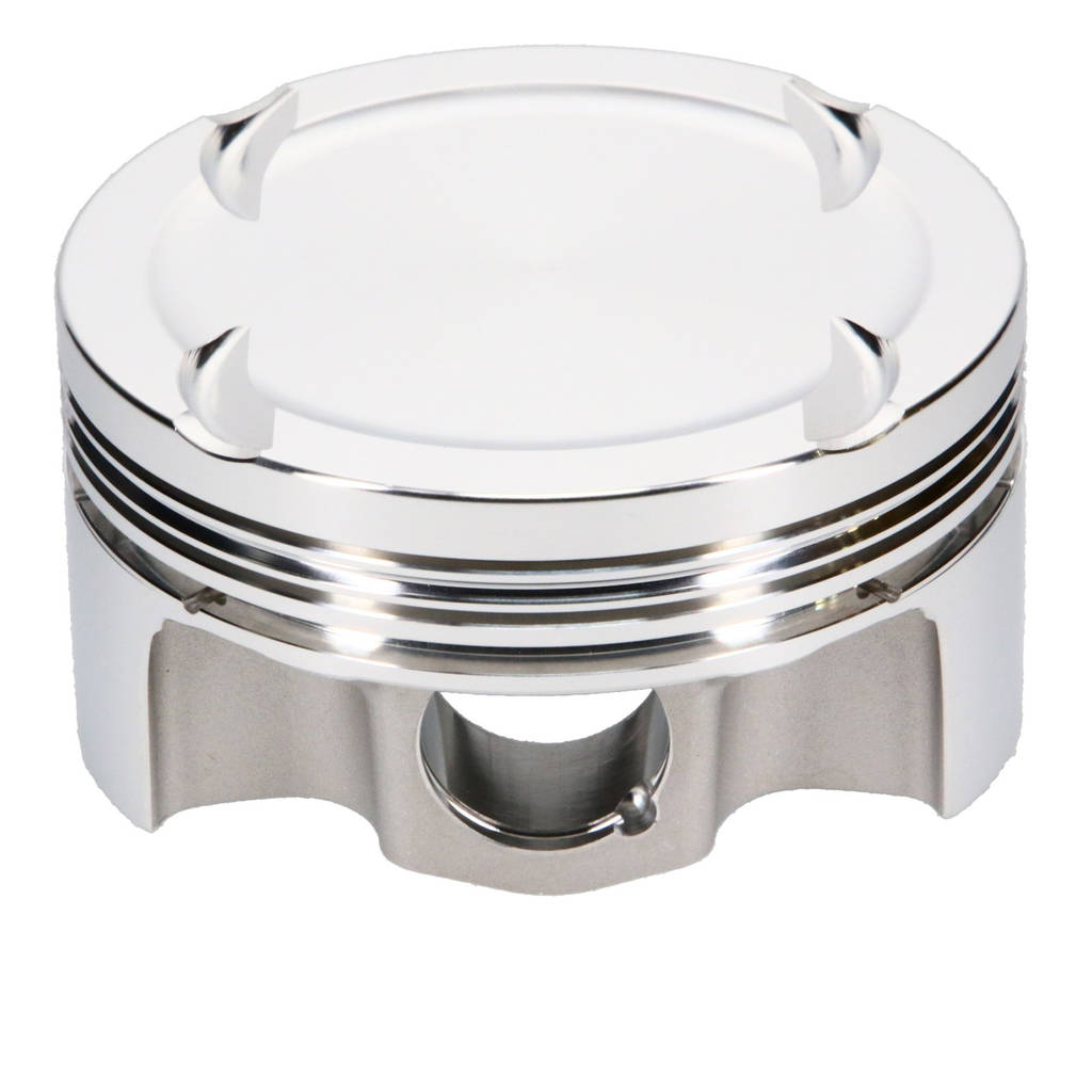 JE 322287 Piston Kit (87.00 mm Bore, 1.255 in. CH, -4.90 CC) for NISSAN VG30DETT Engine Photo-3 