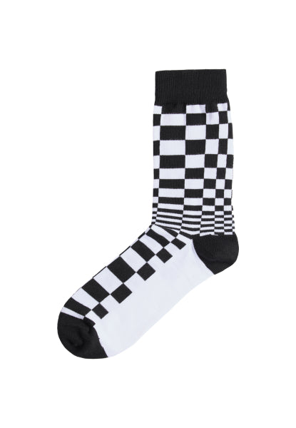 RECARO 21000611 Classic Checkered Socks, Size 41-46 Photo-0 