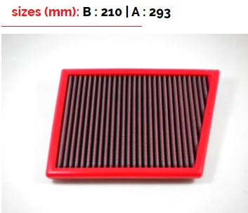 BMC FB813/01 210X293 PANEL AIR FILTER Photo-0 