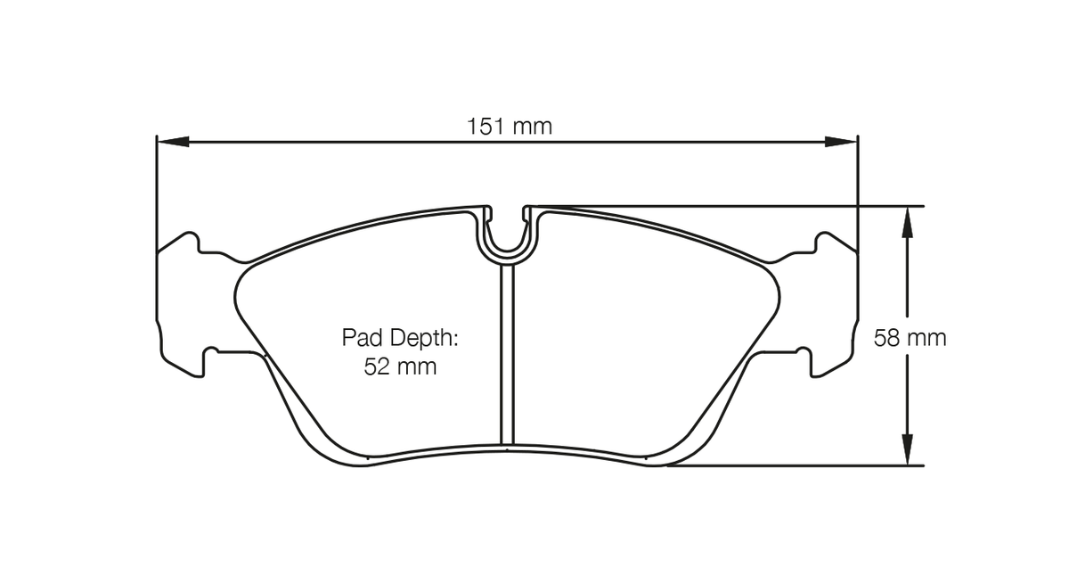 PAGID 2180-RST3 Front Brake Pads for BMW 318i - 325i (E36) / Z4 2003-2009 Photo-0 