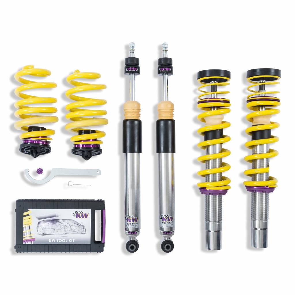 KW 352100BU Coilover Kit INOX V3 AUDI S4 (B9); (B8, B81) Photo-0 