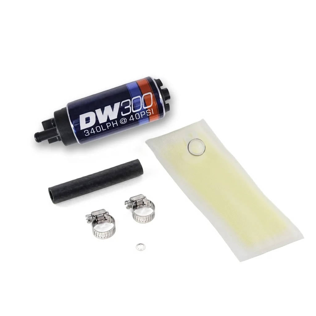DEATSCHWERKS 9-301-0846 DW300 series, 340lph in-tank fuel pump w/install kit for Integra 94-01 and Photo-0 
