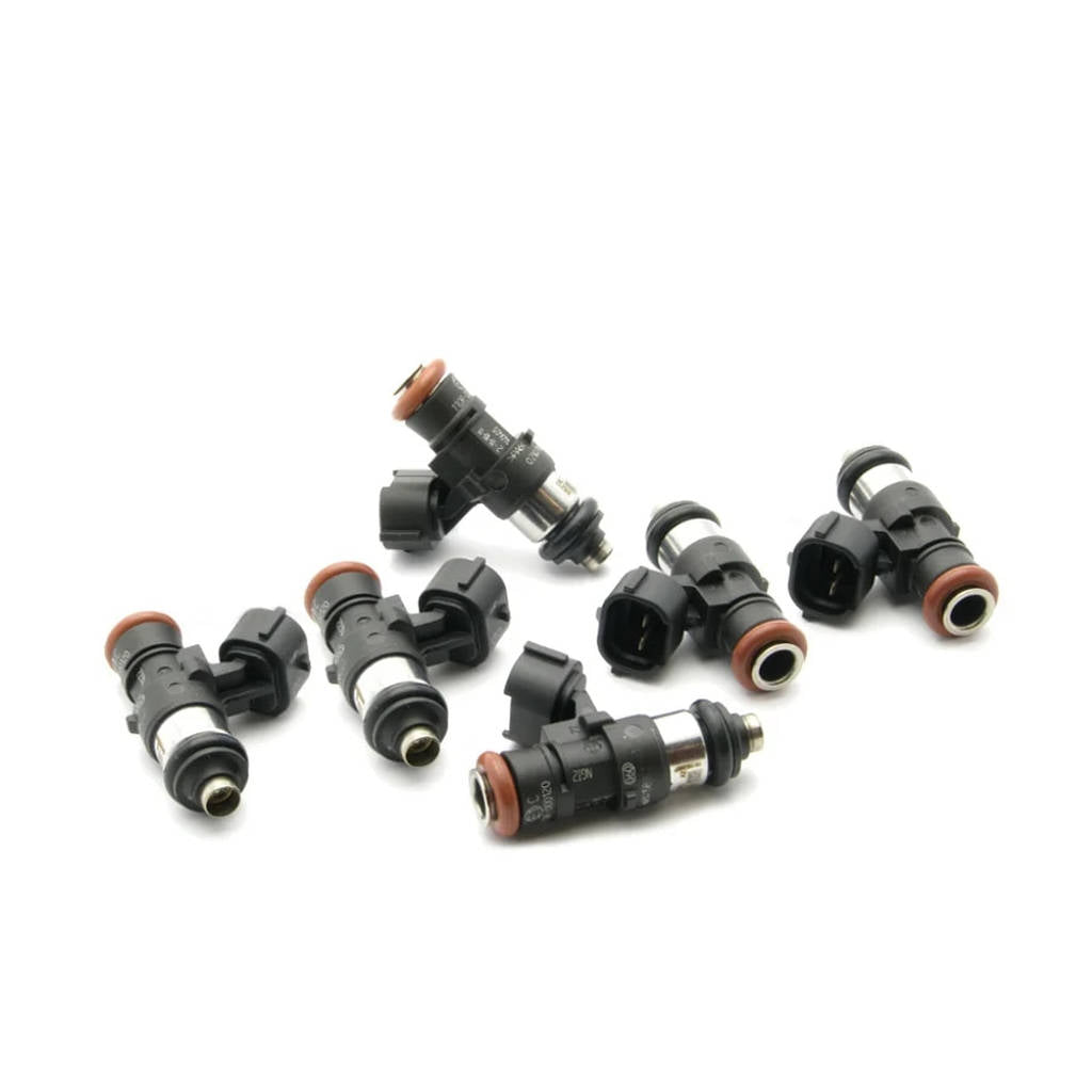 DEATSCHWERKS 16S-00-2200-6 Bosch EV14 UNIVERSAL 40mm/14mm matched set of 6 injectors 220b/hr Photo-0 