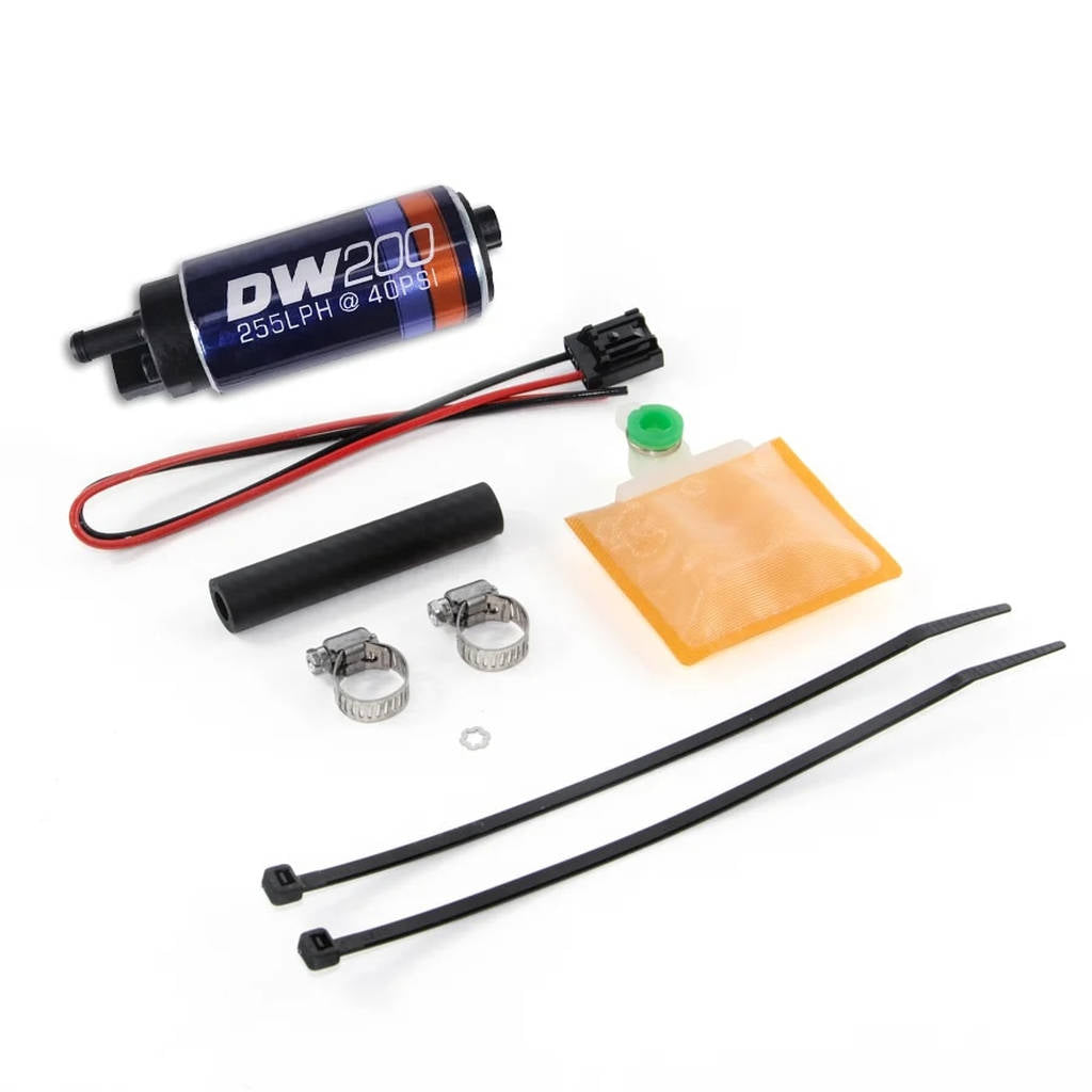 DEATSCHWERKS 9-201-0883 DW200 series, 255lph in-tank fuel pump w/install kit for Eclipse (all FWD) Photo-0 