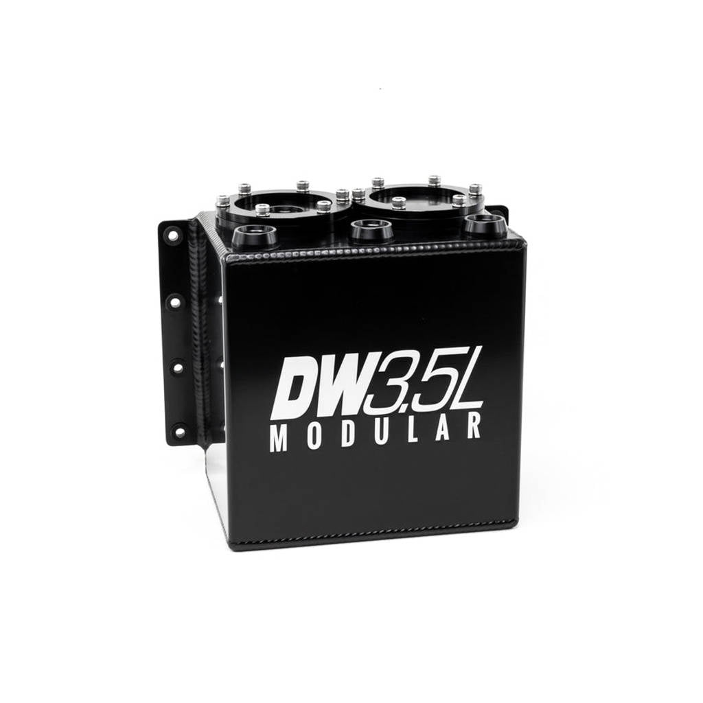 DEATSCHWERKS 6-000-35ST 3.5L modular surge tank, UNIVERSAL. Fits 1 or 2 DW350il fuel pumps, PN 9-350 Photo-0 