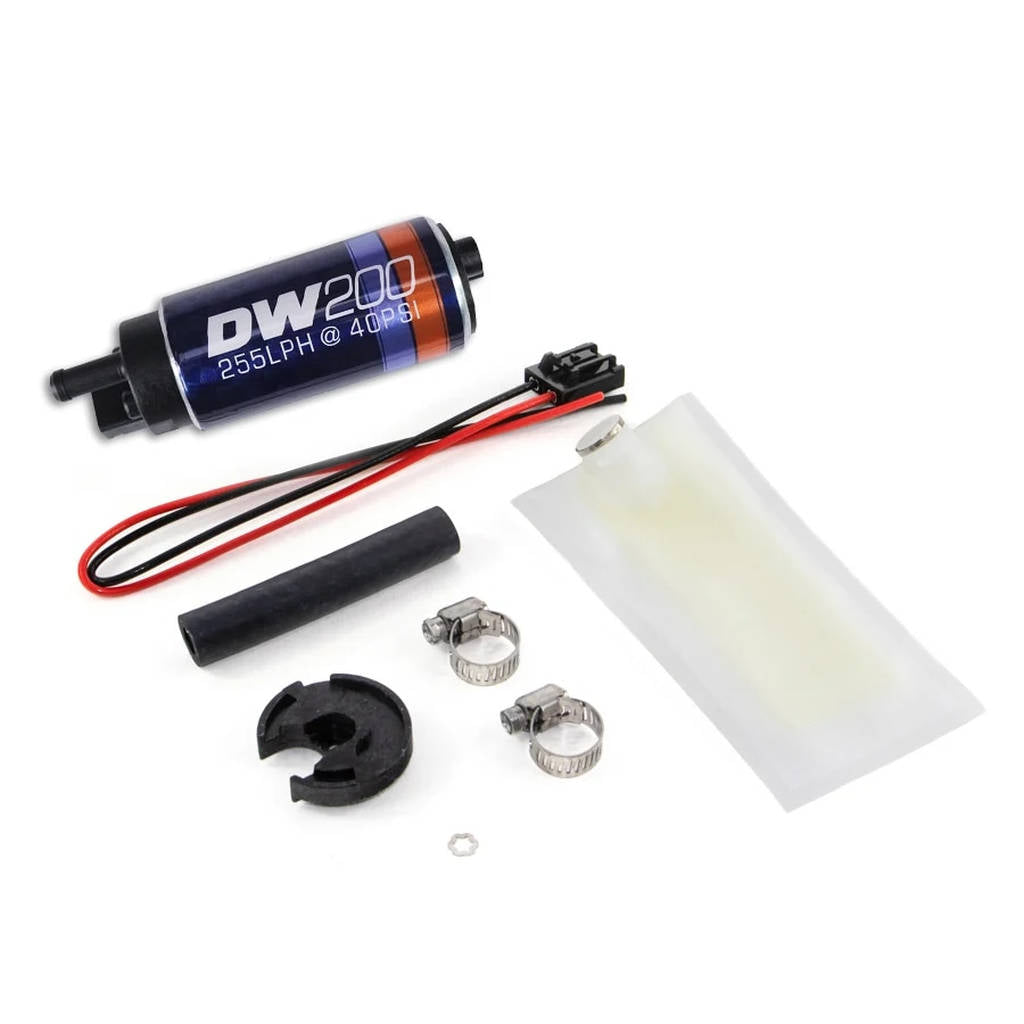 DEATSCHWERKS 9-201-0848 DW200 series, 255lph in-tank fuel pump w/install kit for Miata 94-05 Photo-0 