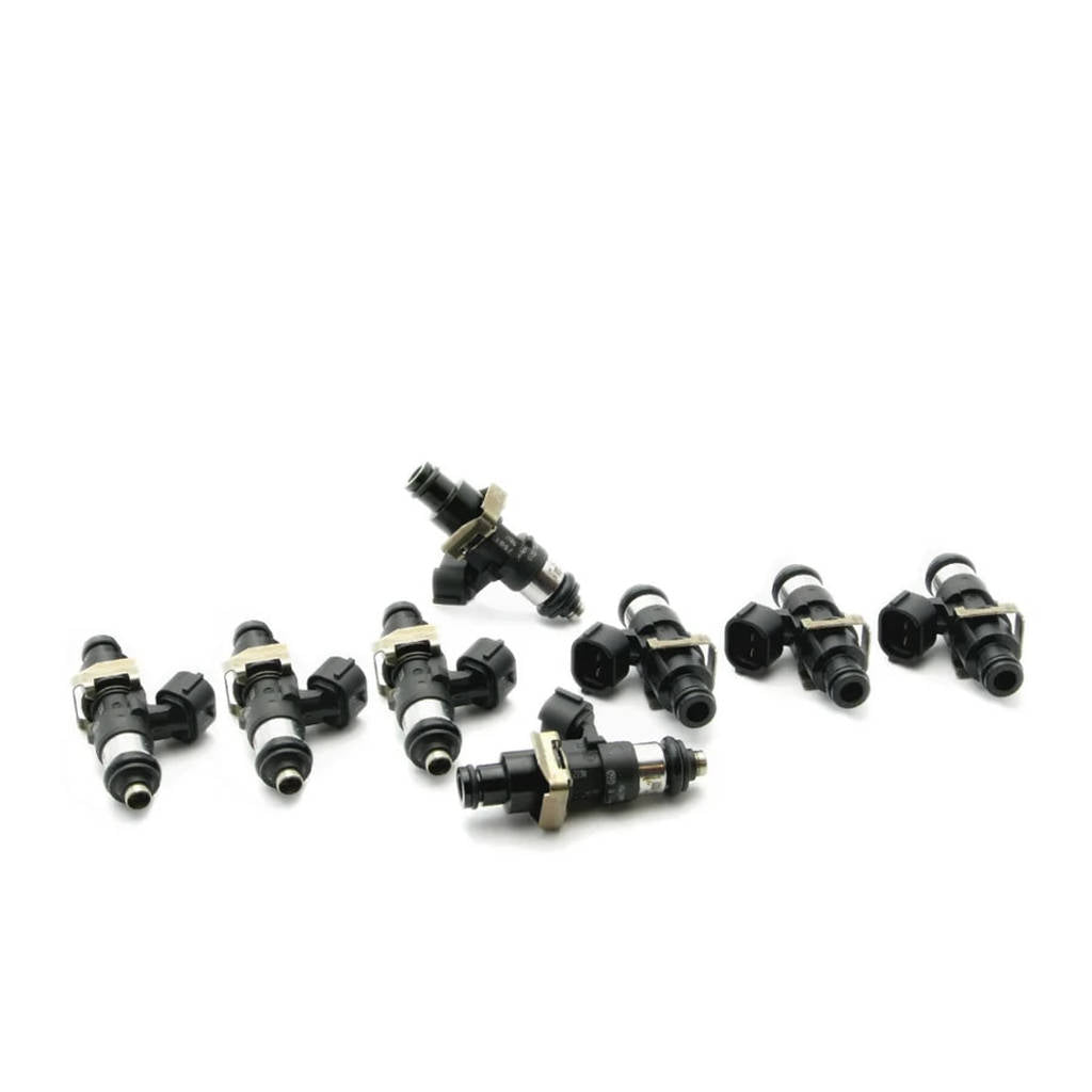 DEATSCHWERKS 16S-10-2200-8 Bosch EV14 UNIVERSAL 48mm/11mm matched set of 8 injectors 220lb/hr Photo-0 