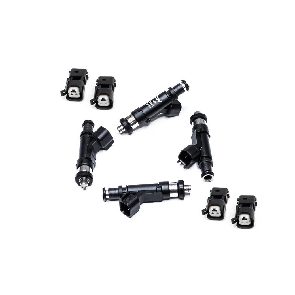 DEATSCHWERKS 18U-08-0800-4 Set of 4 800cc Injectors for MITSUBISHI Eclipse (DSM) 4G63T 95-99 and EVO Photo-0 