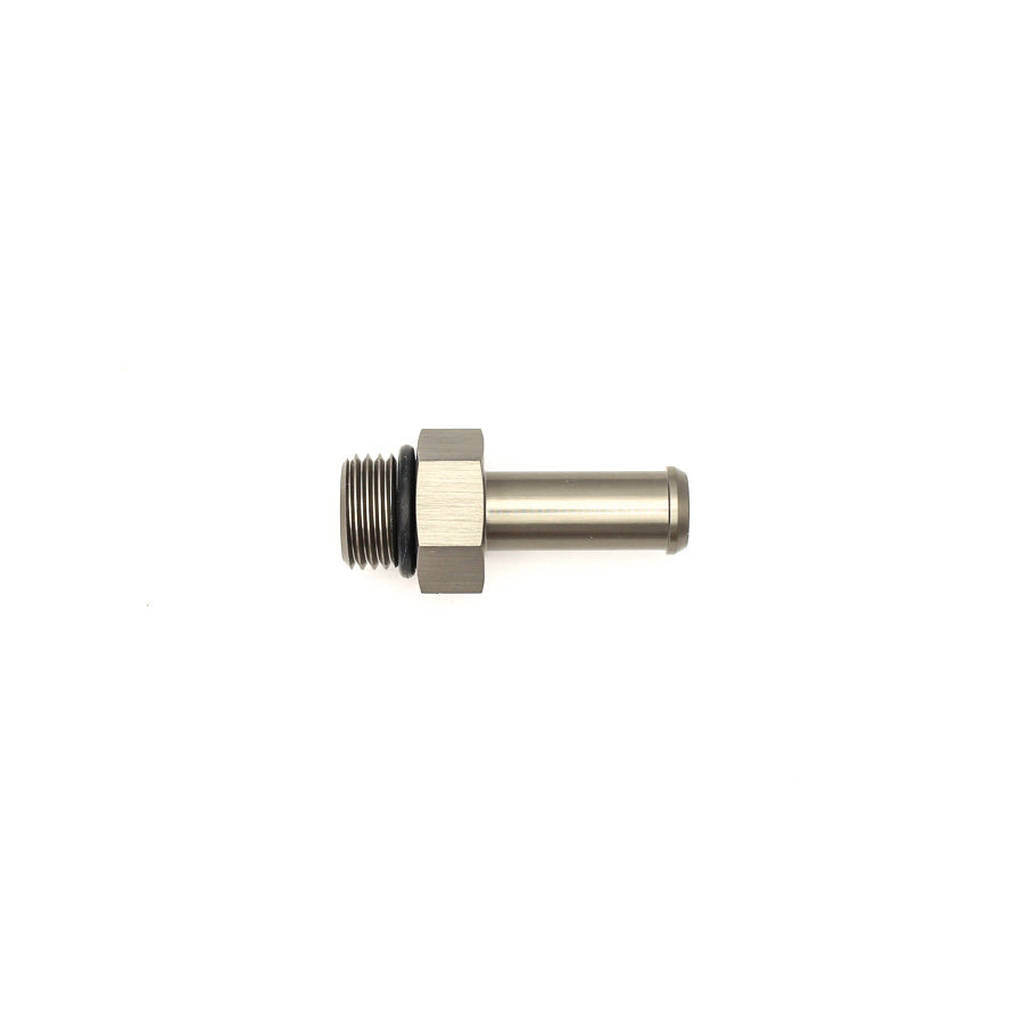 DEATSCHWERKS 6-02-0504 6AN ORB Male to 3/8" Barb Fitting (single barb - incl o-ring) Photo-0 