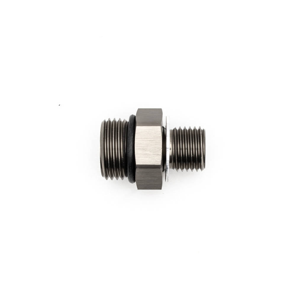 DEATSCHWERKS 6-02-0609 8AN ORB Male to 14 X 1.5 Metric Male (incl o-ring and crush washer) Photo-0 