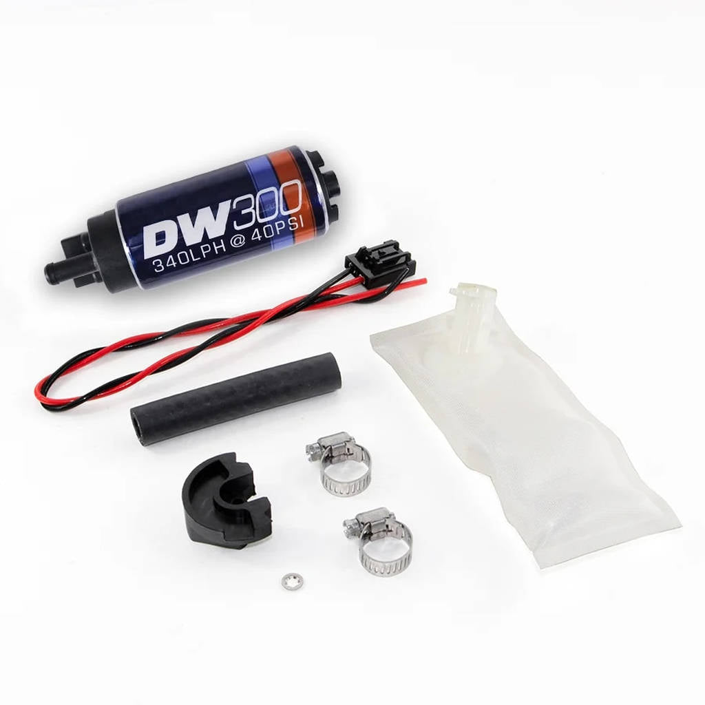 DEATSCHWERKS 9-301-1024 DW300 series, 340lph in-tank fuel pump w/install kit for NISSAN 240sx 1994- Photo-0 