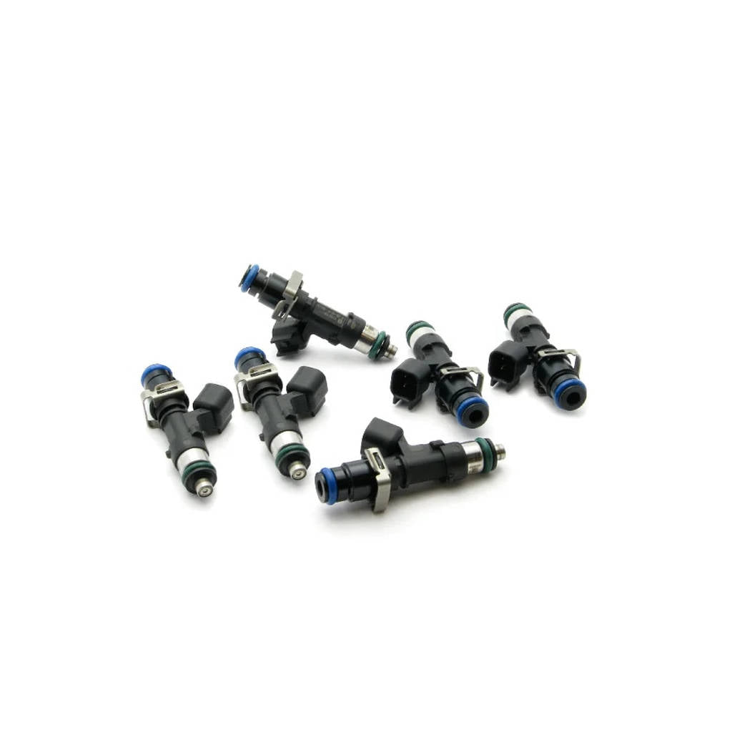DEATSCHWERKS 17U-00-0095-6 Bosch EV14 UNIVERSAL 48mm standard matched set of 6 injectors 95lb/hr Photo-0 