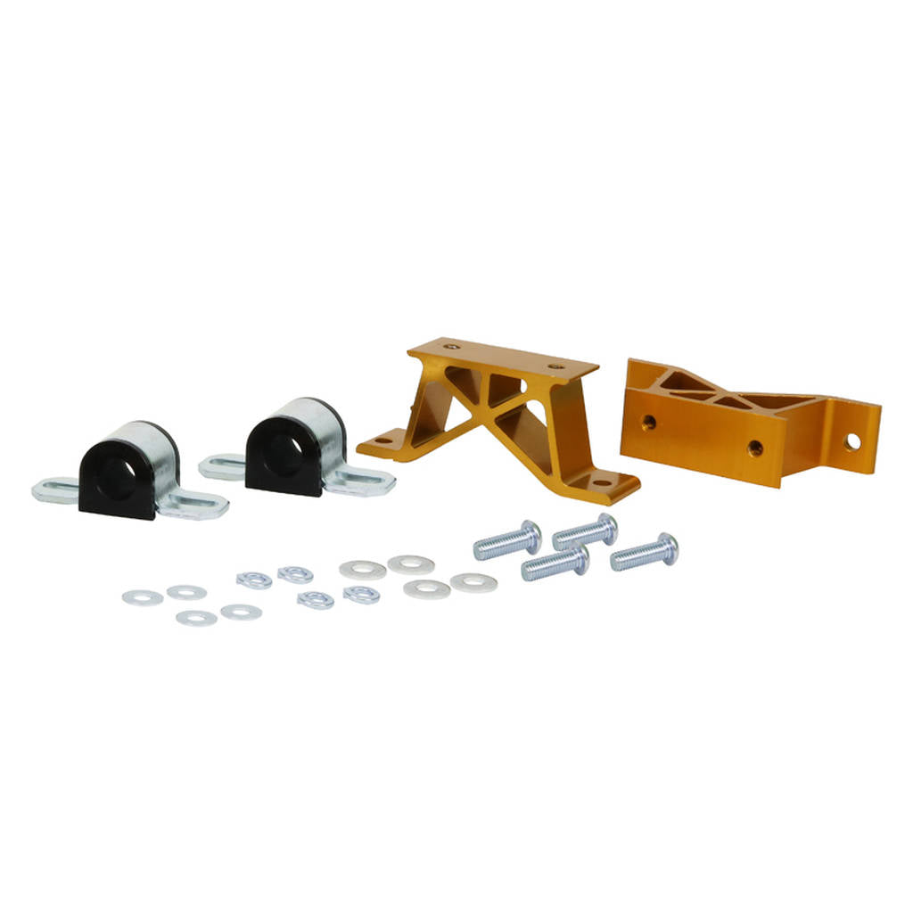 WHITELINE KBR21-27 Heavy Duty Rear Sway Bar Mount Kit - 27mm for Subaru Impreza, Legacy/Outback Photo-0 