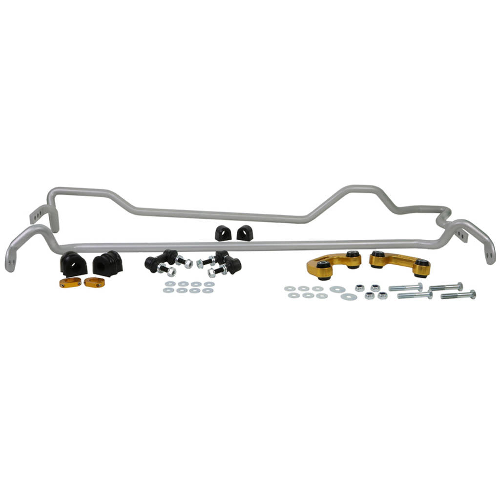 WHITELINE BSK005 Front/Rear Anti Roll Bar - Vehicle Kit for Subaru Impreza WRX GD Sedan Photo-1 