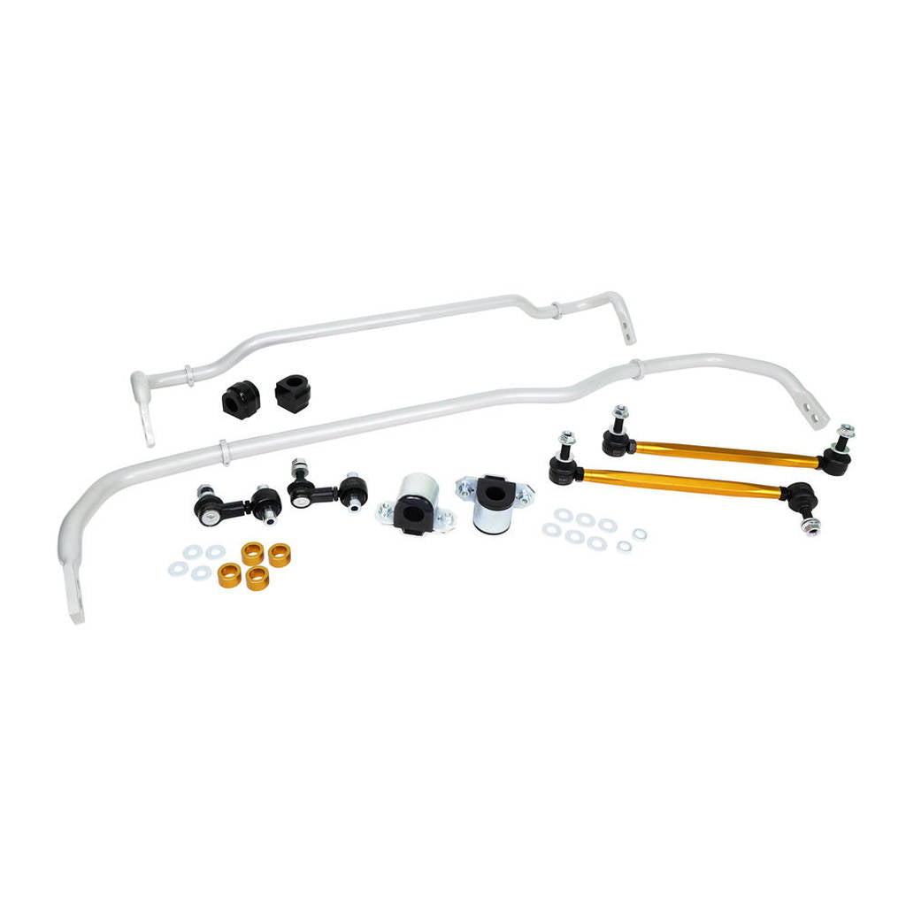 WHITELINE BWK018 Front/Rear Sway Bar Kit for Audi A3 FWD/VW Golf MK7 FWD Incl GTI 2013-2019 Photo-0 