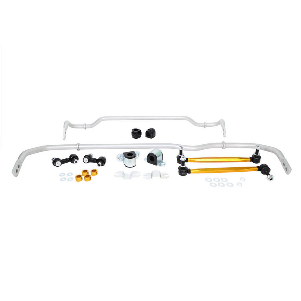 WHITELINE BWK018 Front/Rear Sway Bar Kit for Audi A3 FWD/VW Golf MK7 FWD Incl GTI 2013-2019 Photo-1 