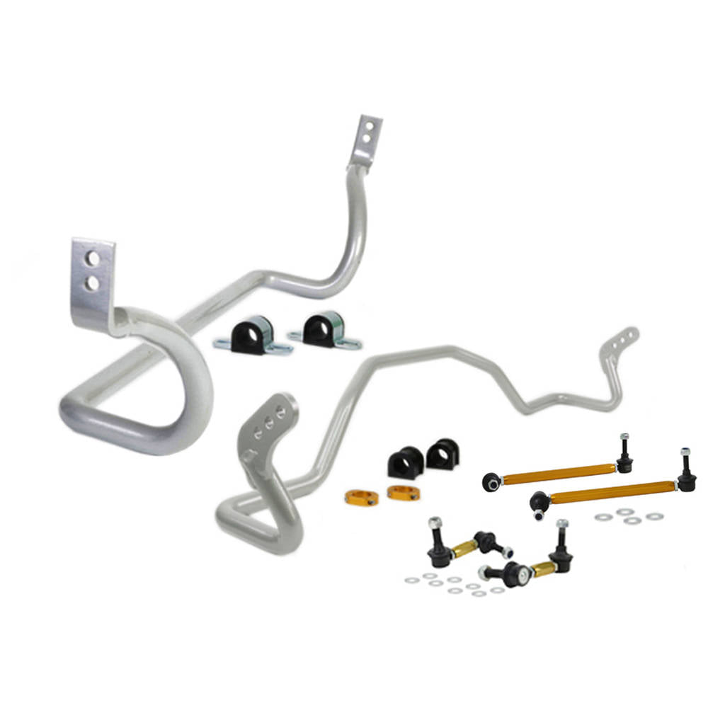WHITELINE BMK008 Front/Rear Sway Bar Kit for Mitsubishi Lancer CJ Ralliart AWD 2009-2017 Photo-0 