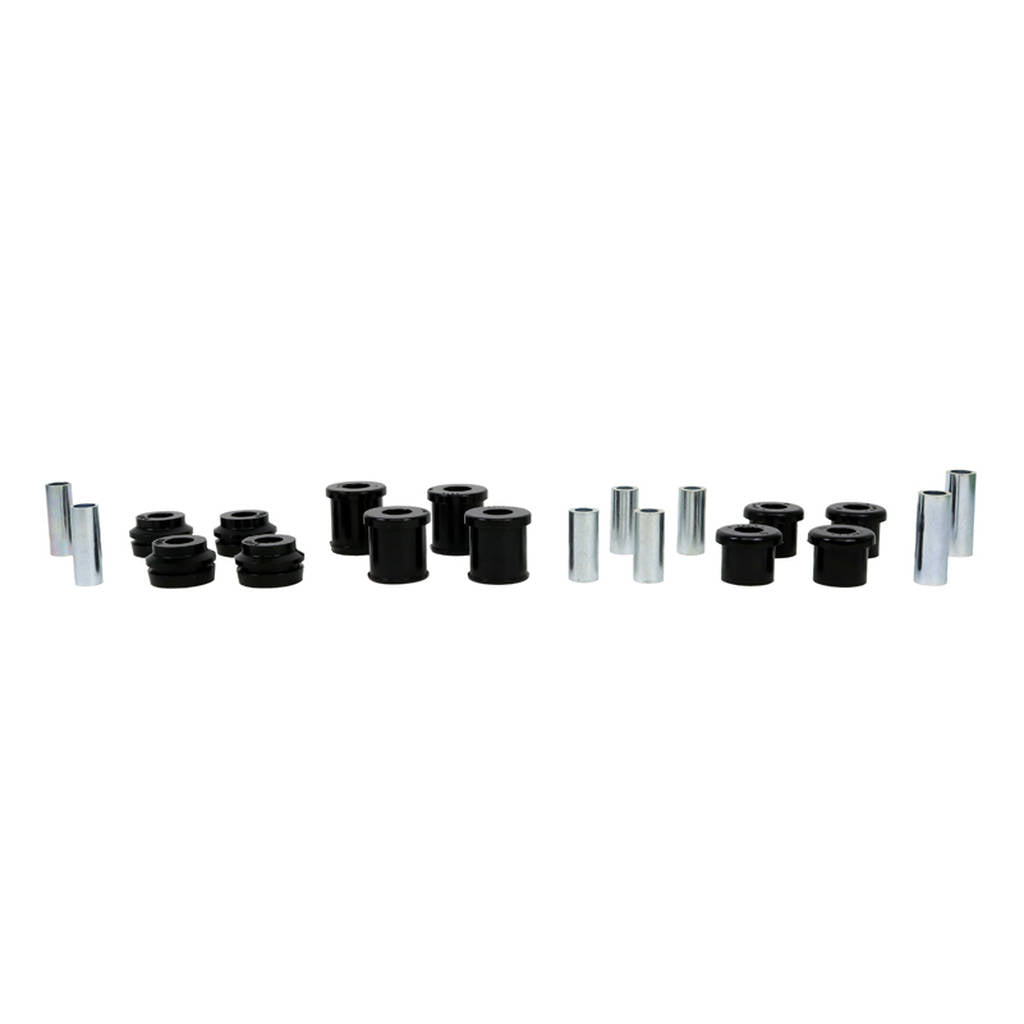 WHITELINE WEK020 Front Control Arm/Strut Rod - Bushing Kit for Nissan Navara D22 2wd Photo-1 