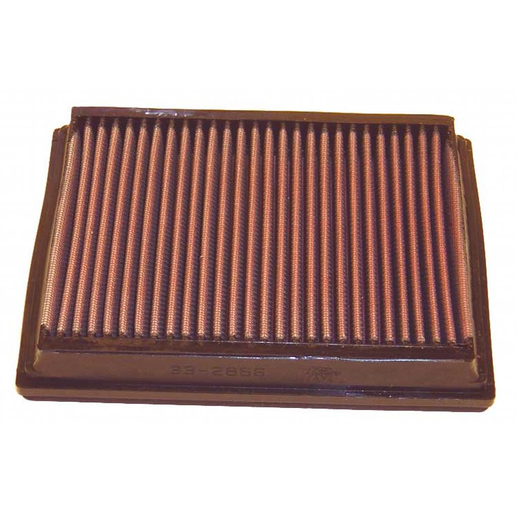 K&N 33-2866 Replacement Air Filter AUDI RS6, 4.2L-V8 (TWIN TURBO); 2002-2003 (2 Filter S REQUIRED) Photo-0 