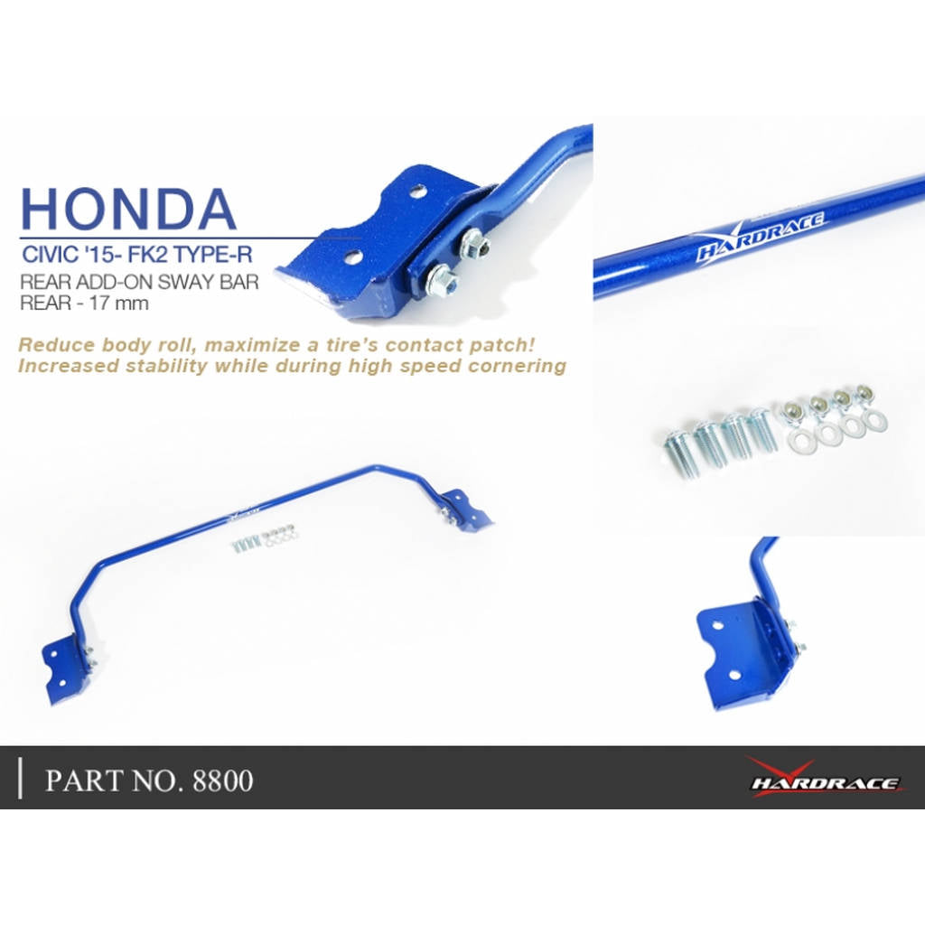 HARDRACE 8800 SWAY BAR HONDA CIVIC '15- Photo-4 