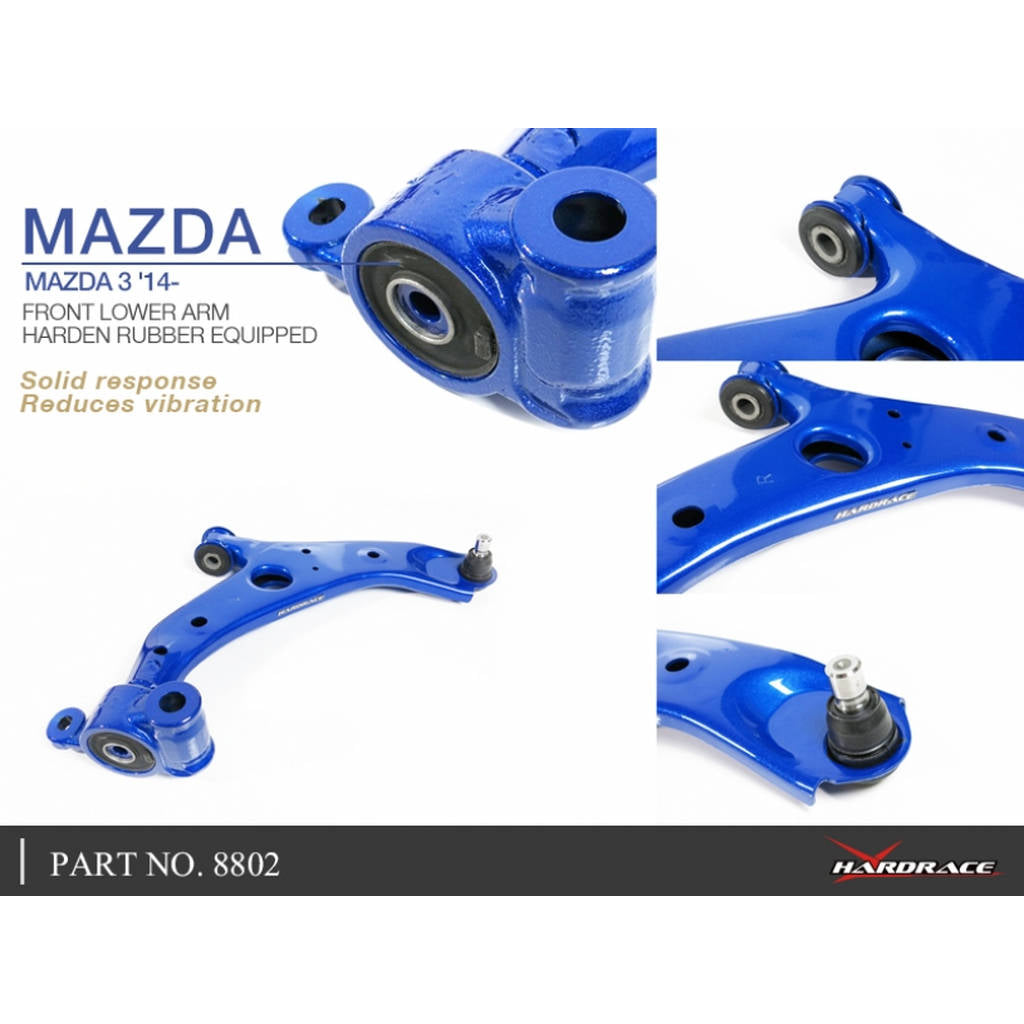 HARDRACE 8802 CONTROL ARM MAZDA MAZDA 3 '14- Photo-5 