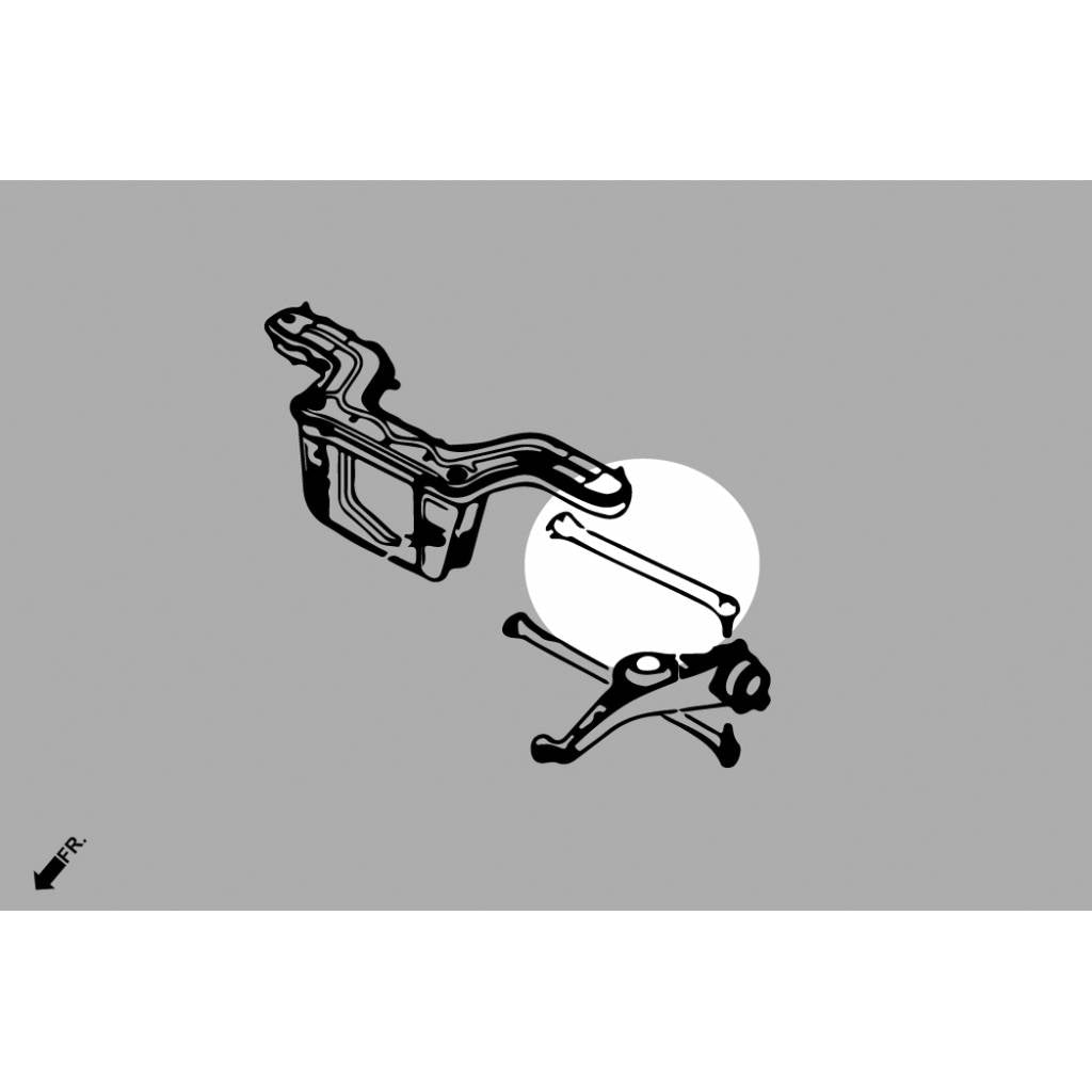HARDRACE 7291 ADJ. CAMBER/TOE/CASTER ARM MAZDA TRIBUTE 00-13 Photo-3 