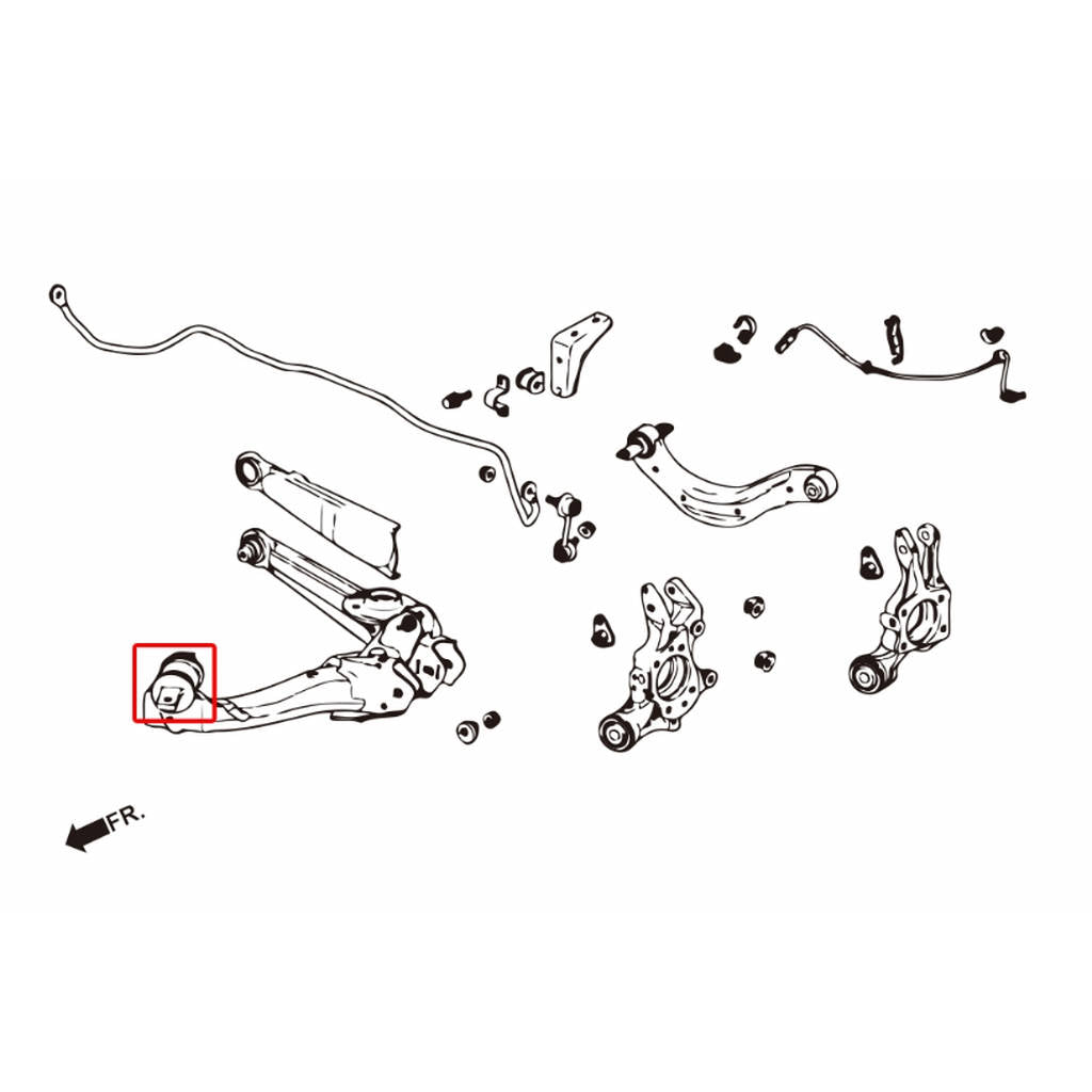 HARDRACE 6926 HARDEN RUBBER BUSHING HONDA CIVIC 06- Photo-1 