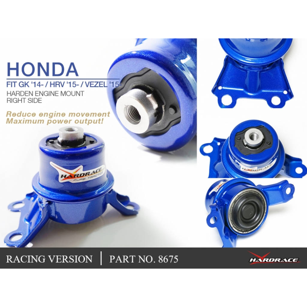 HARDRACE 8675 HARDEN ENGINE MOUNT HONDA FIT 14- Photo-4 