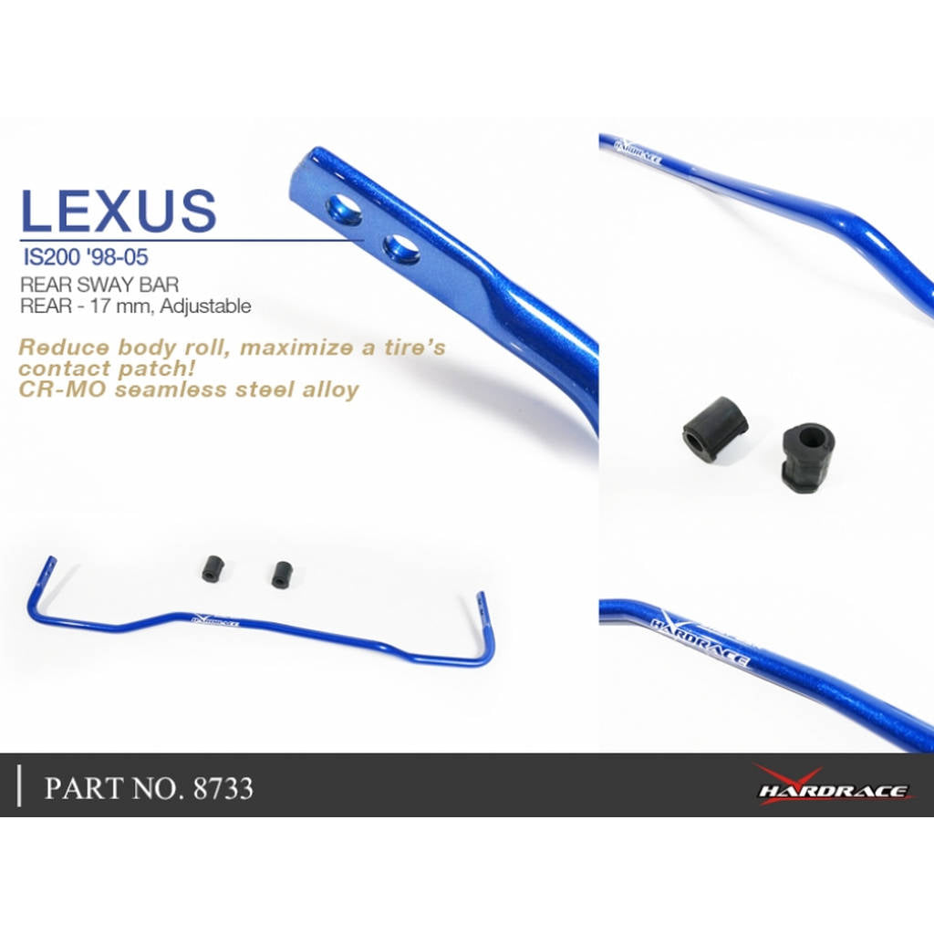 HARDRACE 8733 SWAY BAR LEXUS IS200 '98-05 Photo-4 