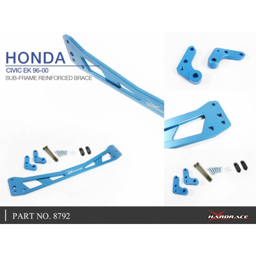 HARDRACE 8792 BODY REINFORCED BAR HONDA CIVIC '96-00 Photo-8 