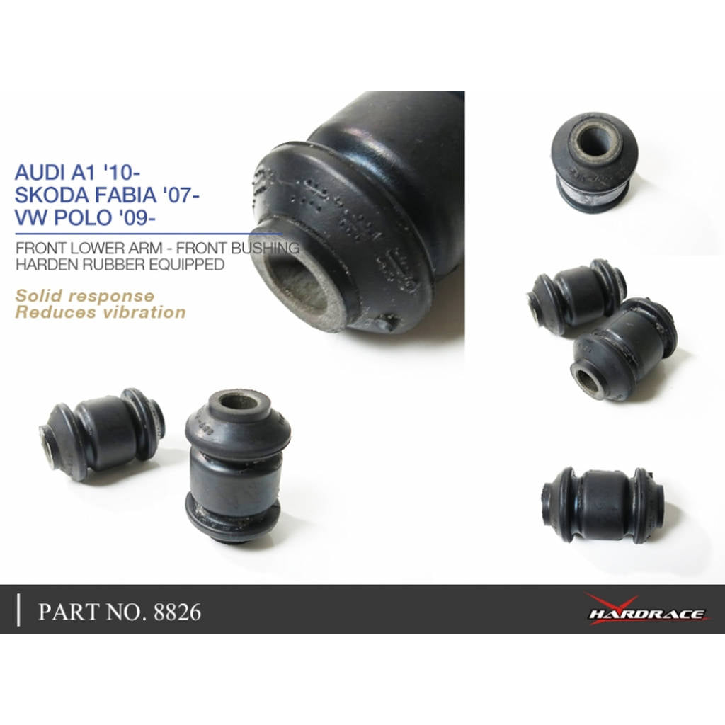 HARDRACE 8826 HARDEN RUBBER BUSHING AUDI AUDI A1 '10- Photo-5 