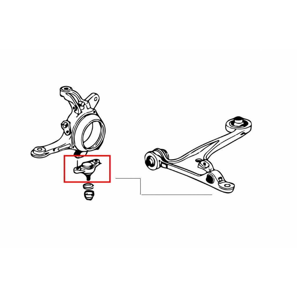 HARDRACE 6622 RC BALL JOINT HONDA S2000 99-09 Photo-1 