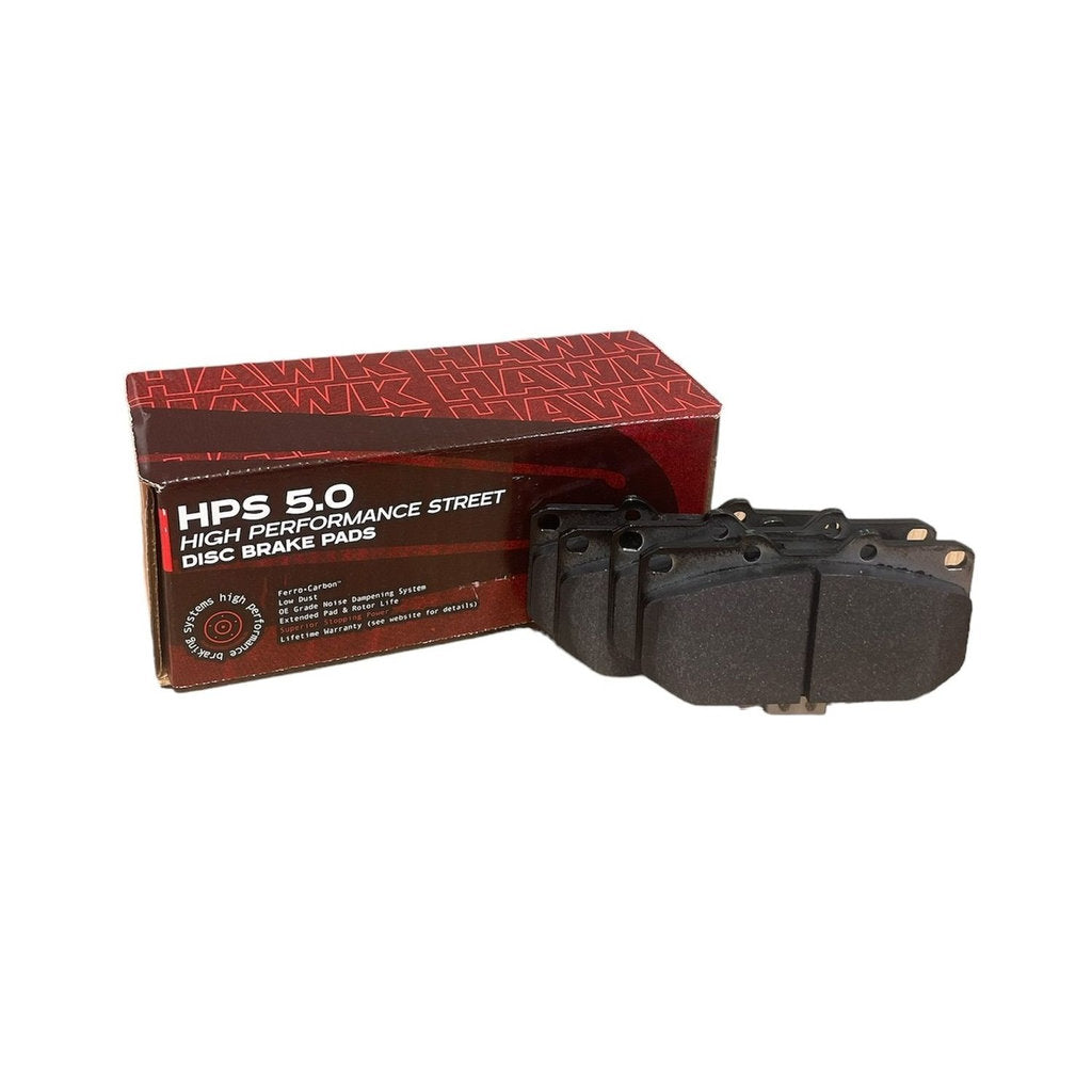 HAWK HB178B.564 Brake Pads HPS 5.0 Front SUBARU Impreza WRX/NISSAN 200SX S14 Turbo Photo-0 